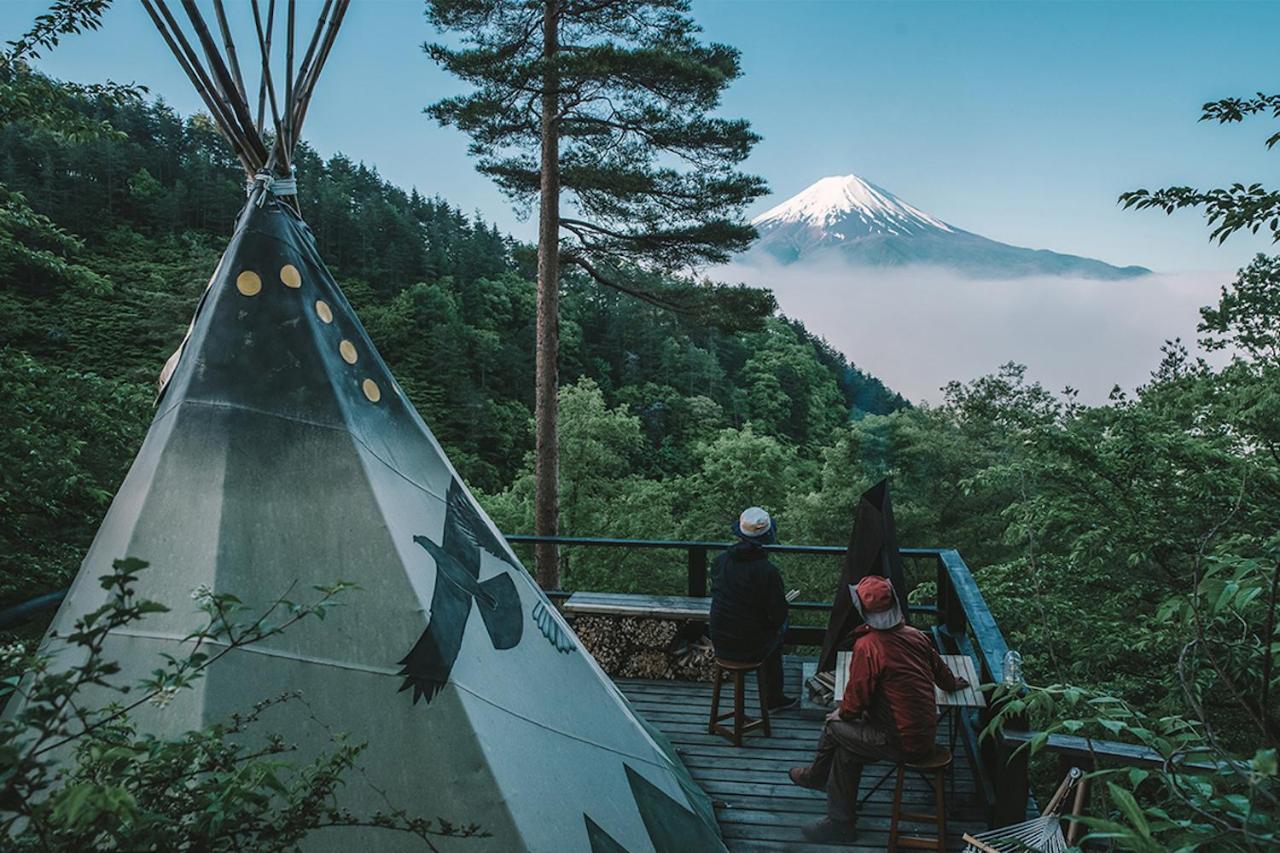 つながるキャンプリゾートqoonel+ 富士河口湖町 エクステリア 写真